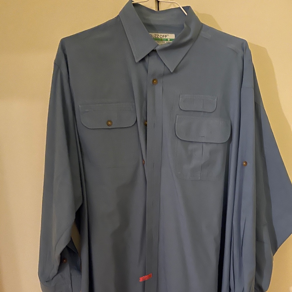 Orvis Cotton Long Sleeved Shirt Insect Resistant